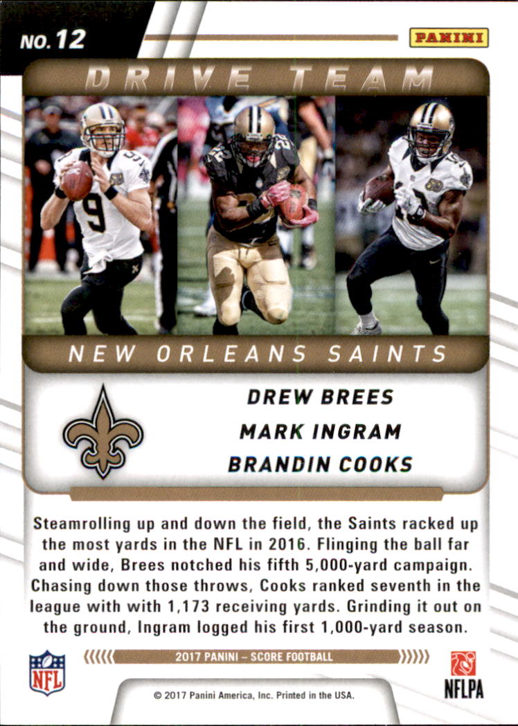 B2681- 2017 Score Football Cards 384-440 +Inserts -You Pick- 15+ FREE US SHIP - Picture 116 of 232
