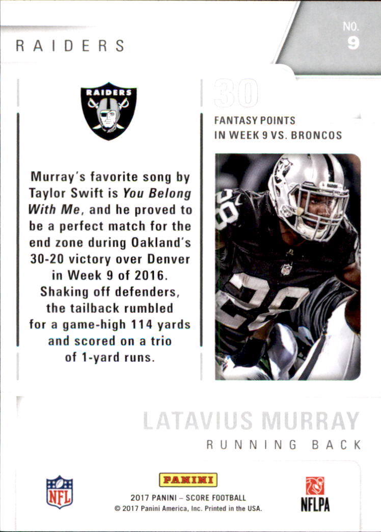 B2681- 2017 Score Football Cards 384-440 +Inserts -You Pick- 15+ FREE US SHIP - Picture 136 of 232