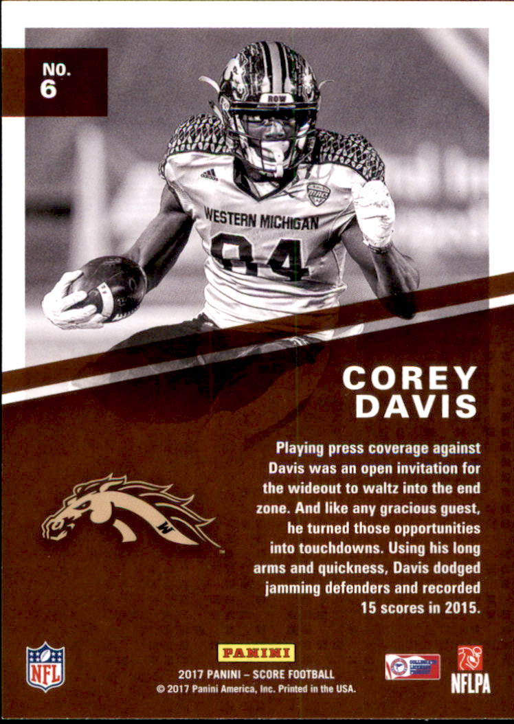 B2681- 2017 Score Football Cards 384-440 +Inserts -You Pick- 15+ FREE US SHIP - Picture 159 of 232