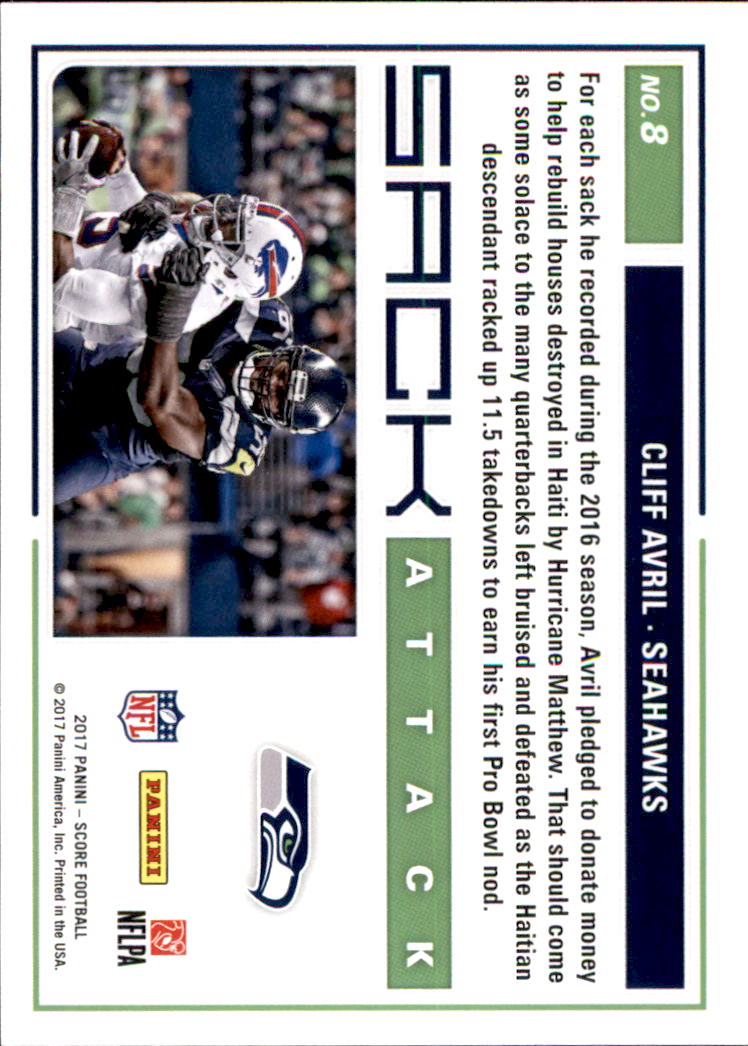 B2681- 2017 Score Football Cards 384-440 +Inserts -You Pick- 15+ FREE US SHIP - Picture 197 of 232
