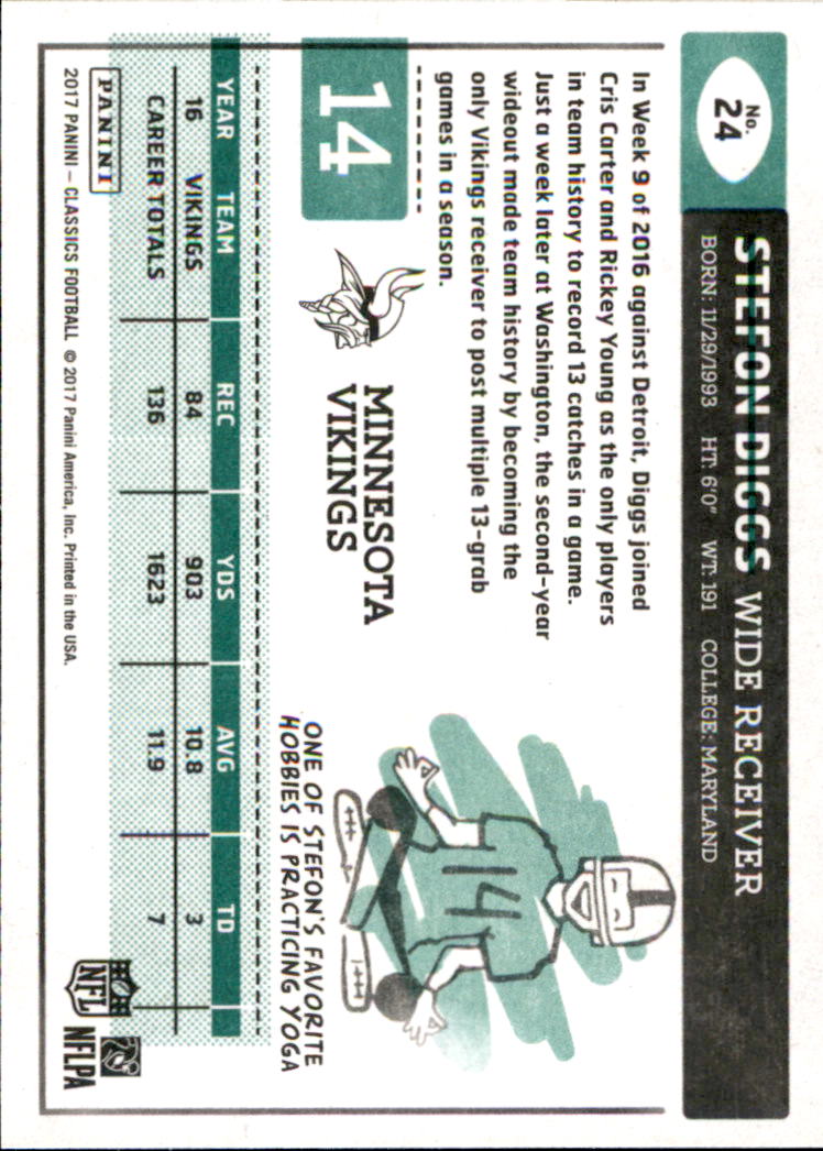A0919- 2017 Classics Football Cards 1-210 +Rookies -You Pick- 15+ FREE US SHIP - Picture 31 of 228