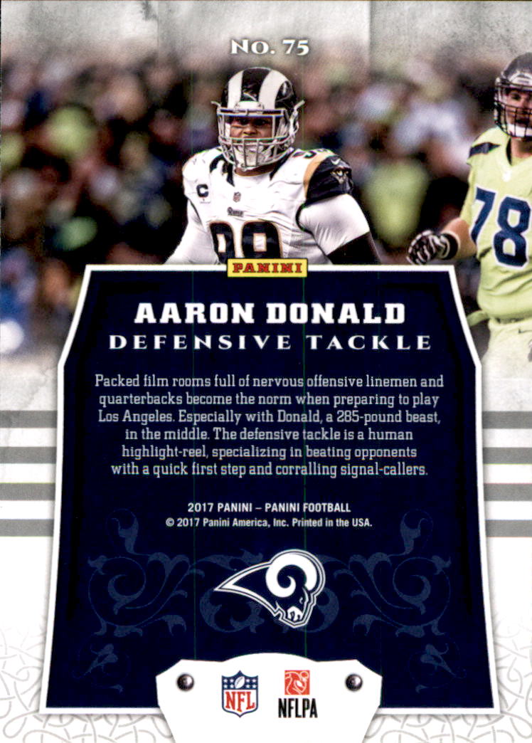 A2440- 2017 Panini Football Card #s 1-200 +Rookies -You Pick- 15+ FREE US SHIP - Picture 123 of 211