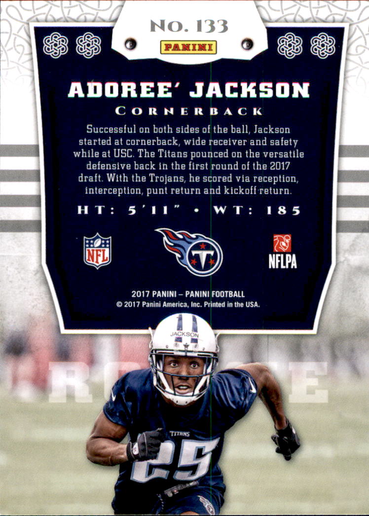 A2440- 2017 Panini Football Card #s 1-200 +Rookies -You Pick- 15+ FREE US SHIP - Picture 175 of 211