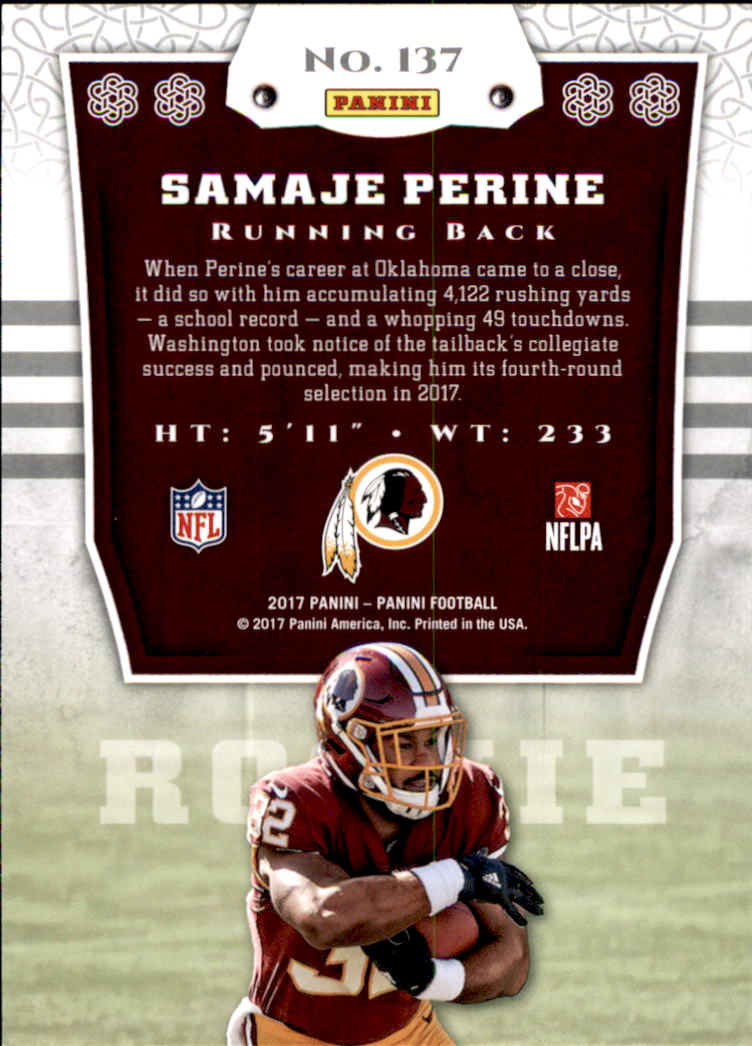 A2440- 2017 Panini Football Card #s 1-200 +Rookies -You Pick- 15+ FREE US SHIP - Picture 179 of 211