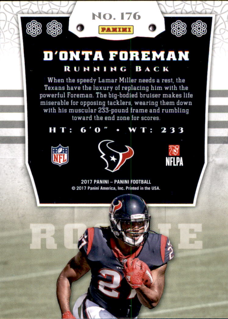 A2440- 2017 Panini Football Card #s 1-200 +Rookies -You Pick- 15+ FREE US SHIP - Picture 201 of 211