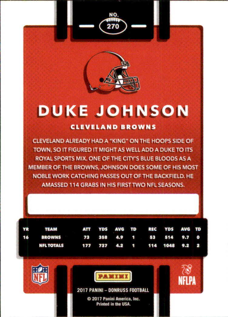 B5926- 2017 Donruss Football #s 251-400 +Inserts -You Pick- 15+ FREE US SHIP - Picture 36 of 219