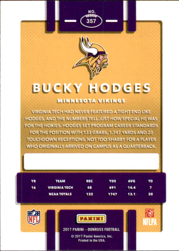 B5926- 2017 Donruss Football #s 251-400 +Inserts -You Pick- 15+ FREE US SHIP - Picture 106 of 219