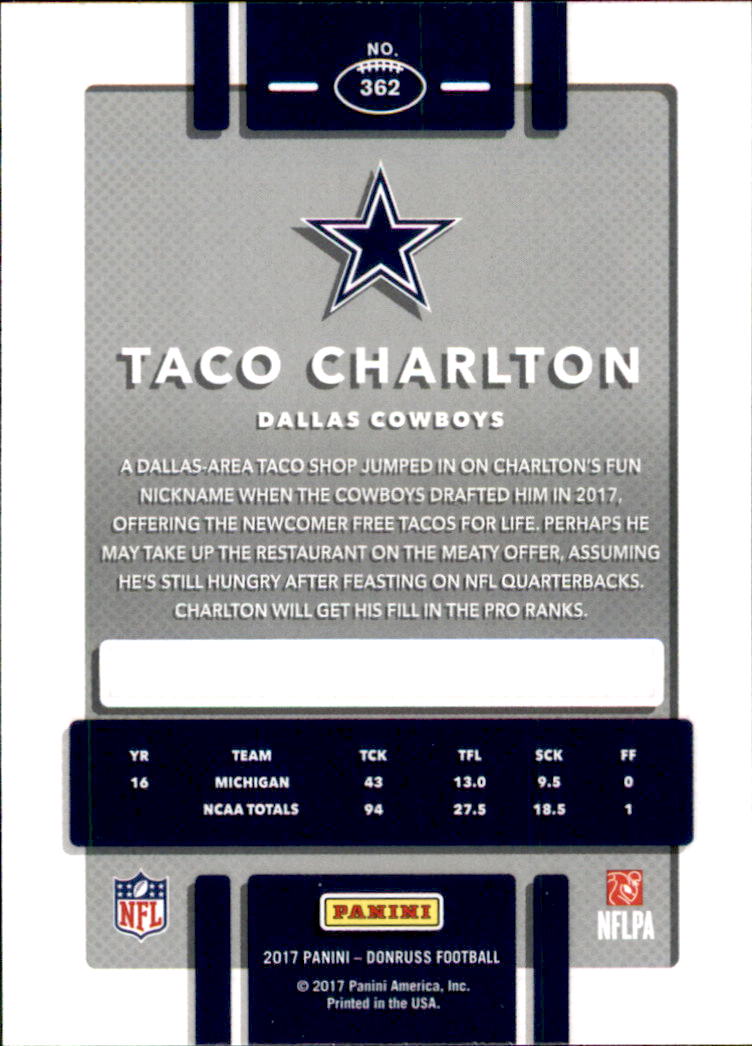 B5926- 2017 Donruss Football #s 251-400 +Inserts -You Pick- 15+ FREE US SHIP - Picture 114 of 219
