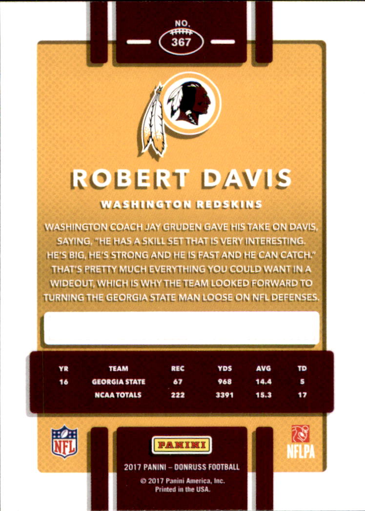 B5926- 2017 Donruss Football #s 251-400 +Inserts -You Pick- 15+ FREE US SHIP - Picture 120 of 219