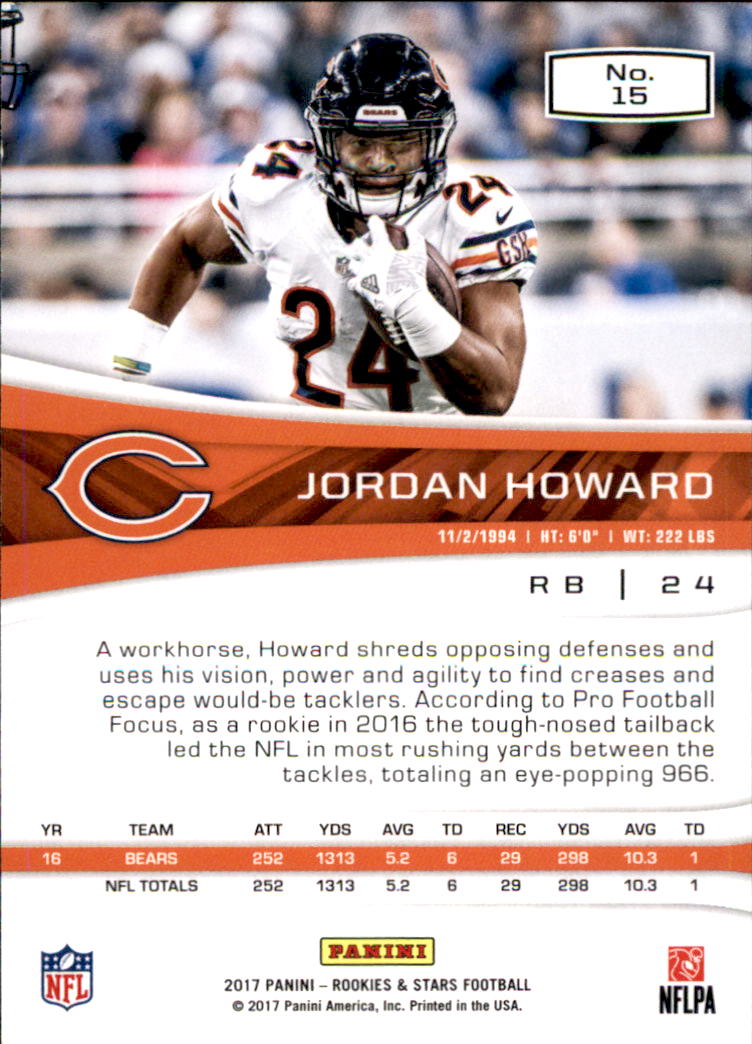 A2418- 2017 Rookies and Stars FB Cards 1-283 +RCs -You Pick- 15+ FREE US SHIP - Picture 9 of 79