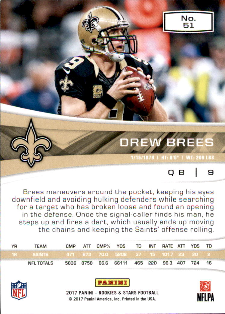 A2418- 2017 Rookies and Stars FB Cards 1-283 +RCs -You Pick- 15+ FREE US SHIP - Picture 21 of 79