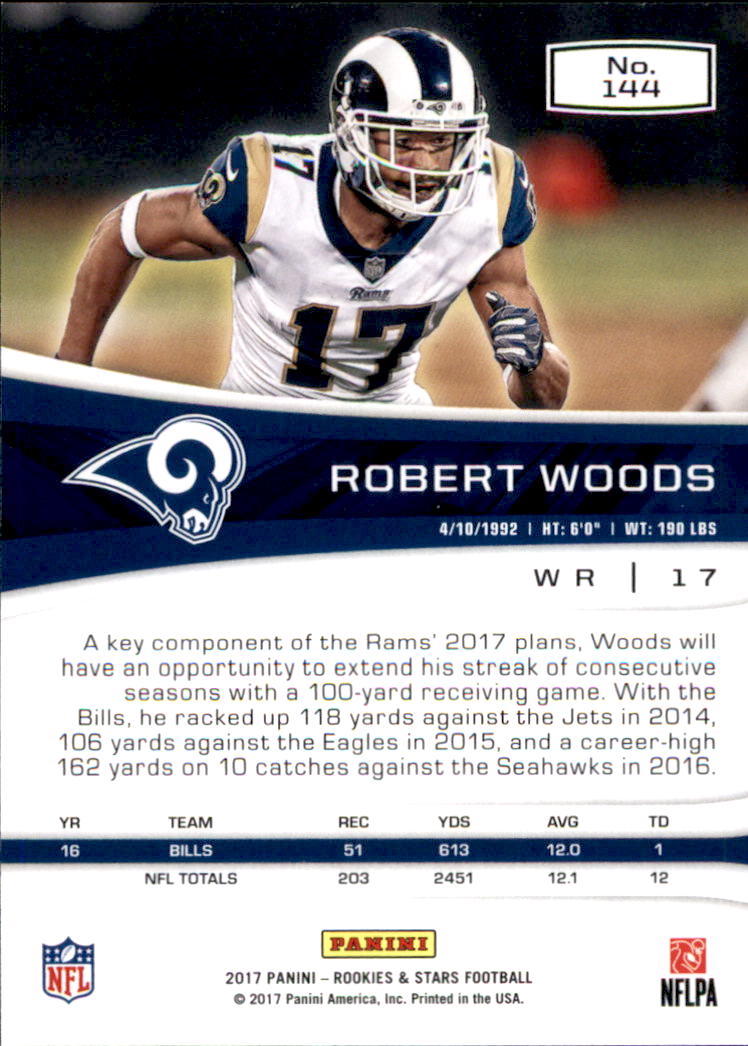 A2418- 2017 Rookies and Stars FB Cards 1-283 +RCs -You Pick- 15+ FREE US SHIP - Picture 47 of 79
