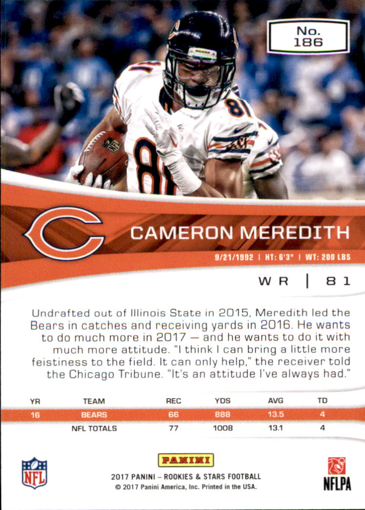 A2418- 2017 Rookies and Stars FB Cards 1-283 +RCs -You Pick- 15+ FREE US SHIP - Picture 57 of 79