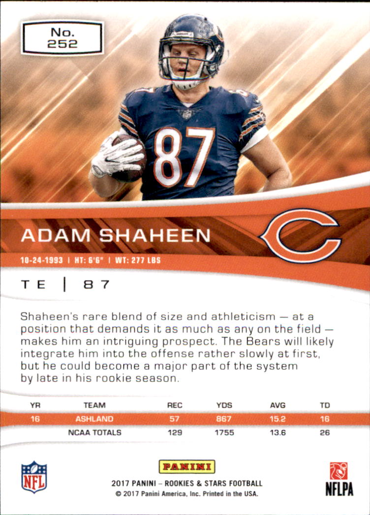 A2418- 2017 Rookies and Stars FB Cards 1-283 +RCs -You Pick- 15+ FREE US SHIP - Picture 75 of 79