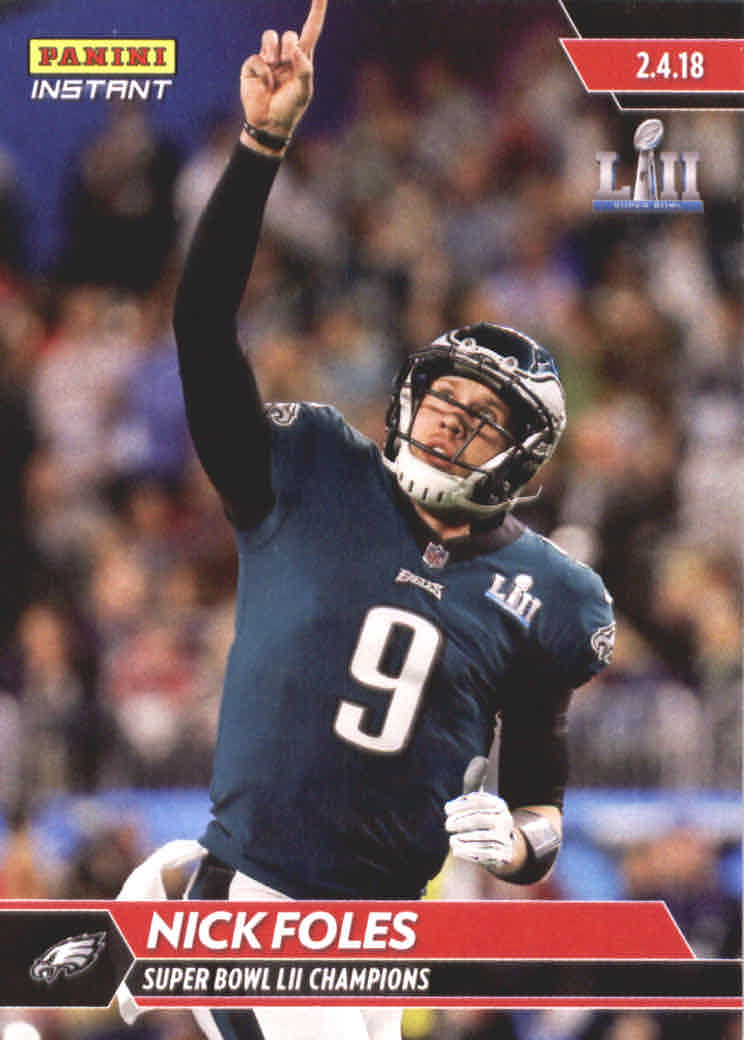 Panini Philadelphia Eagles Super Bowl Nick Foles - Beckett News