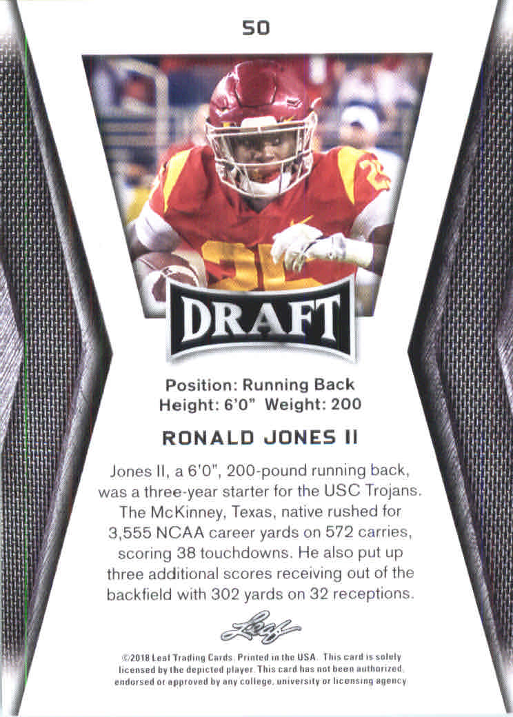B0201- 2018 Leaf Draft FB Card #s 1-60 +Inserts -You Pick- 15+ FREE US SHIP - Picture 69 of 145