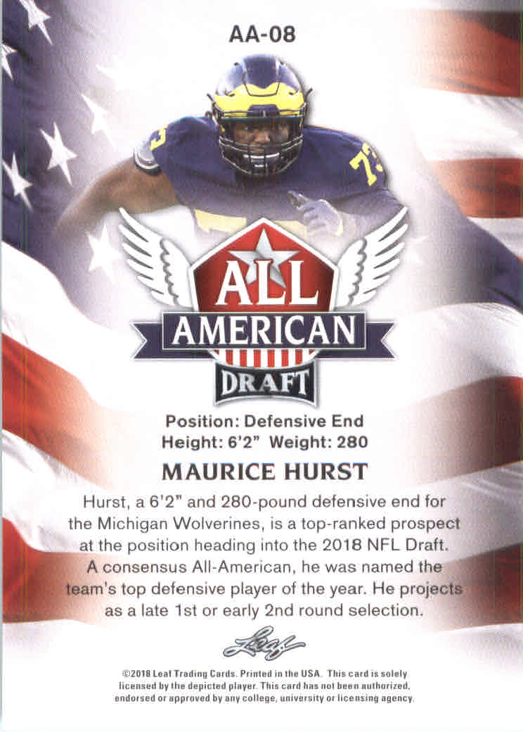 B0201- 2018 Leaf Draft FB Card #s 1-60 +Inserts -You Pick- 15+ FREE US SHIP - Picture 89 of 145