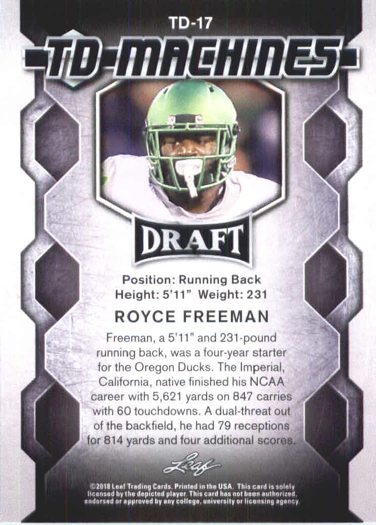 B0201- 2018 Leaf Draft FB Card #s 1-60 +Inserts -You Pick- 15+ FREE US SHIP - Picture 141 of 145