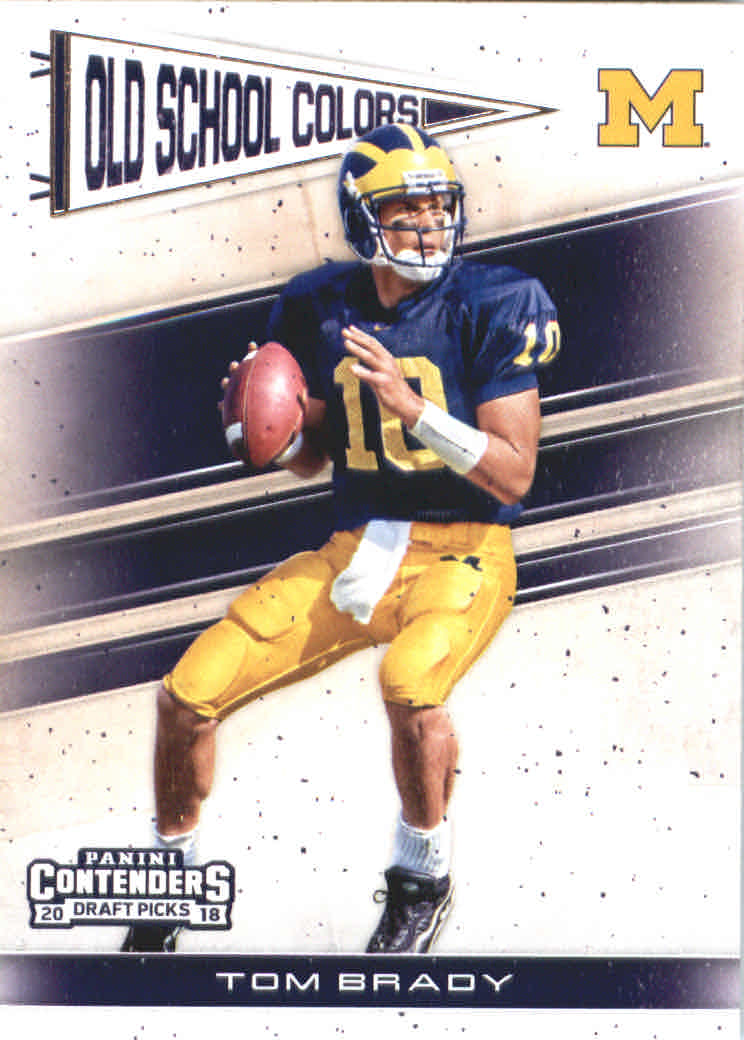 : 2019 Panini Contenders Draft Picks Legacy #8 Tom Brady