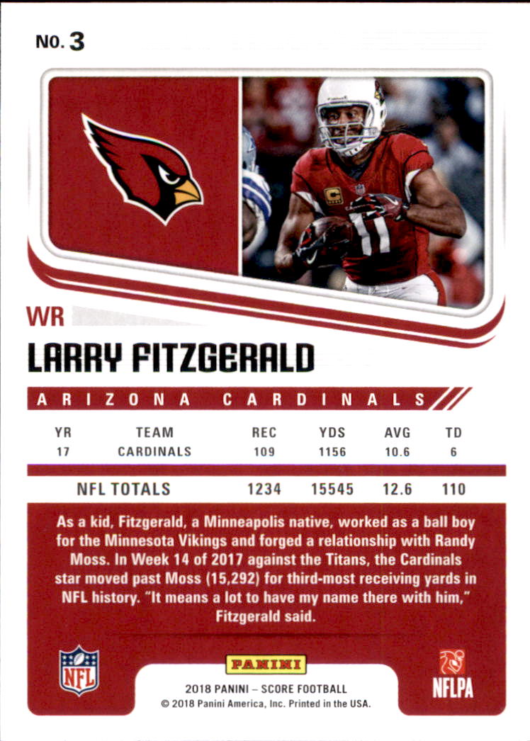 A8999- 2018 Score Football Card #s 1-250 -You Pick- 15+ FREE US SHIP - Picture 7 of 325