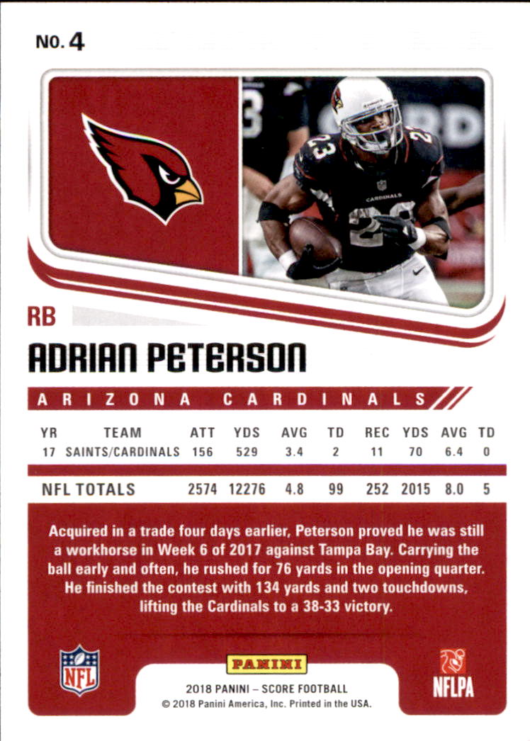 A8999- 2018 Score Football Card #s 1-250 -You Pick- 15+ FREE US SHIP - Picture 9 of 325