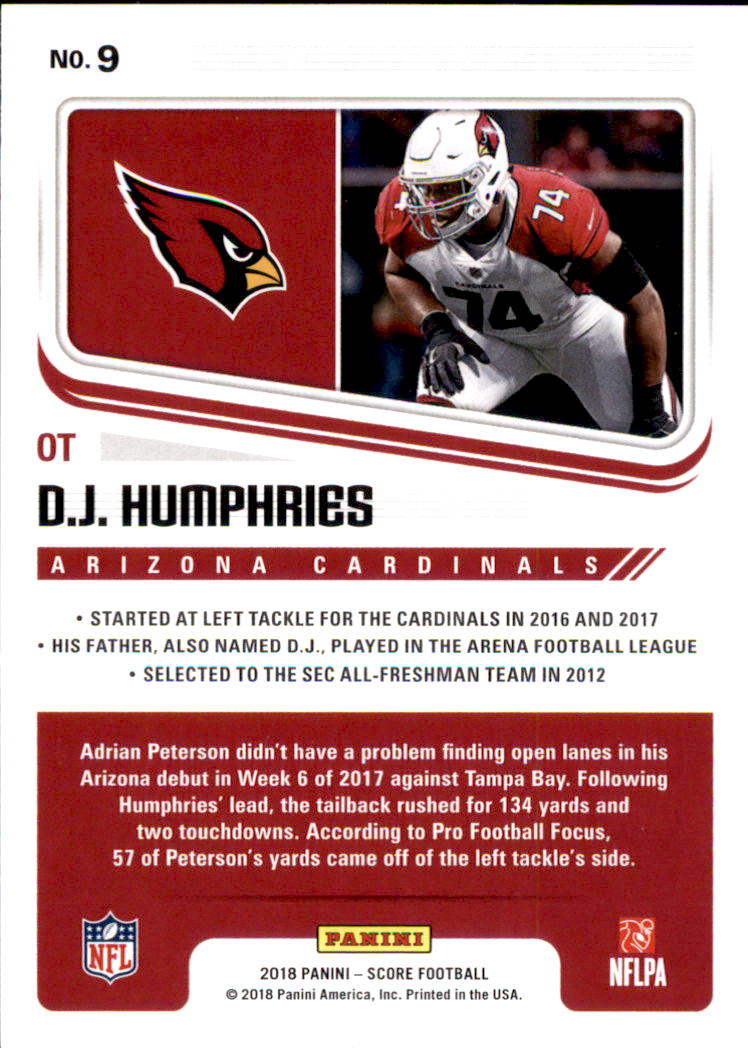 A8999- 2018 Score Football Card #s 1-250 -You Pick- 15+ FREE US SHIP - Picture 13 of 325