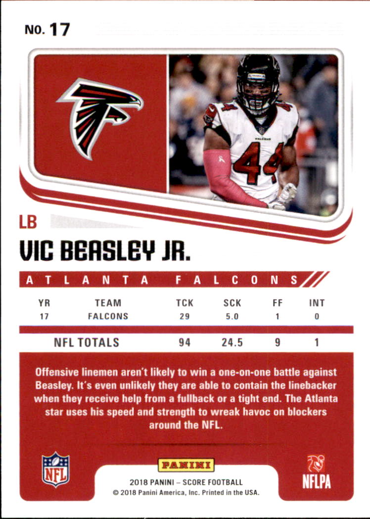 A8999- 2018 Score Football Card #s 1-250 -You Pick- 15+ FREE US SHIP - Picture 25 of 325