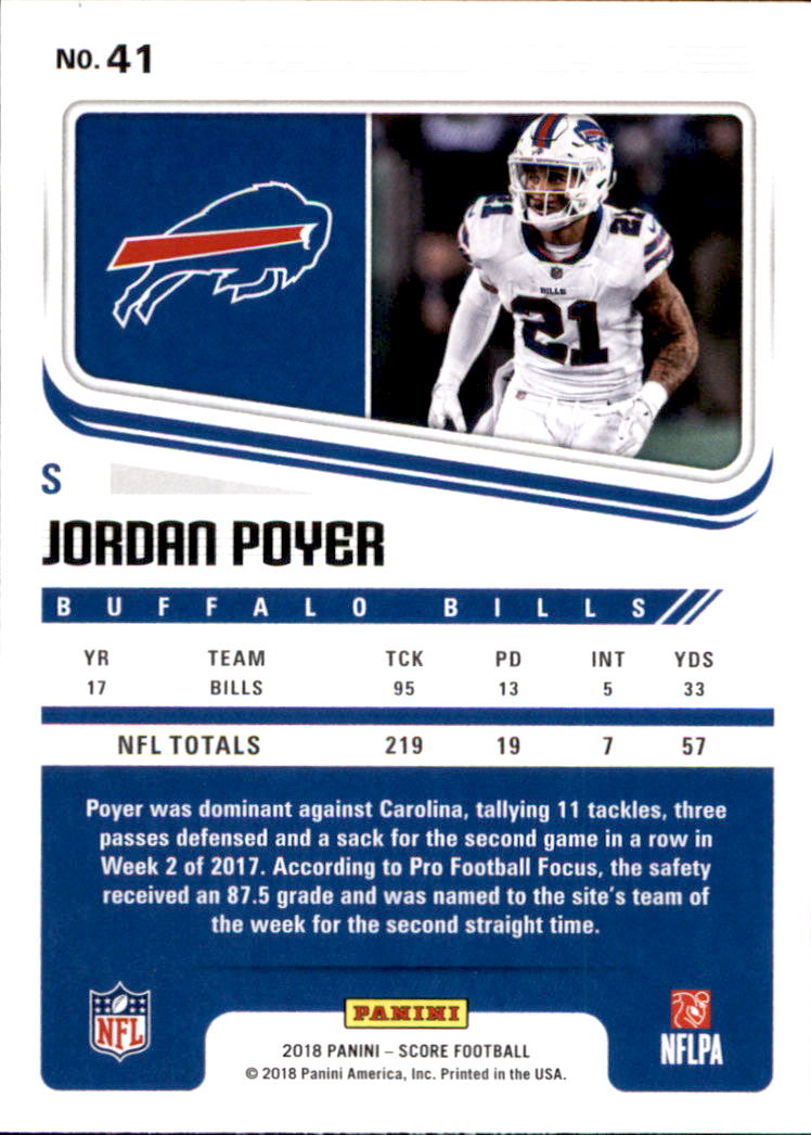 A8999- 2018 Score Football Card #s 1-250 -You Pick- 15+ FREE US SHIP - Picture 57 of 325
