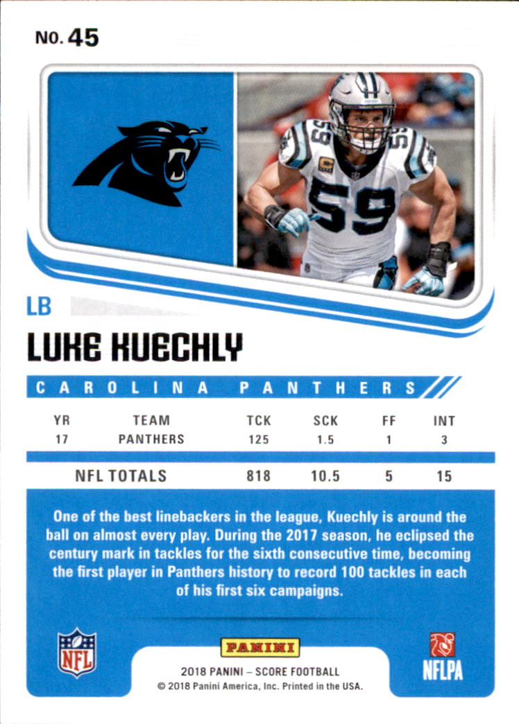 A8999- 2018 Score Football Card #s 1-250 -You Pick- 15+ FREE US SHIP - Picture 63 of 325