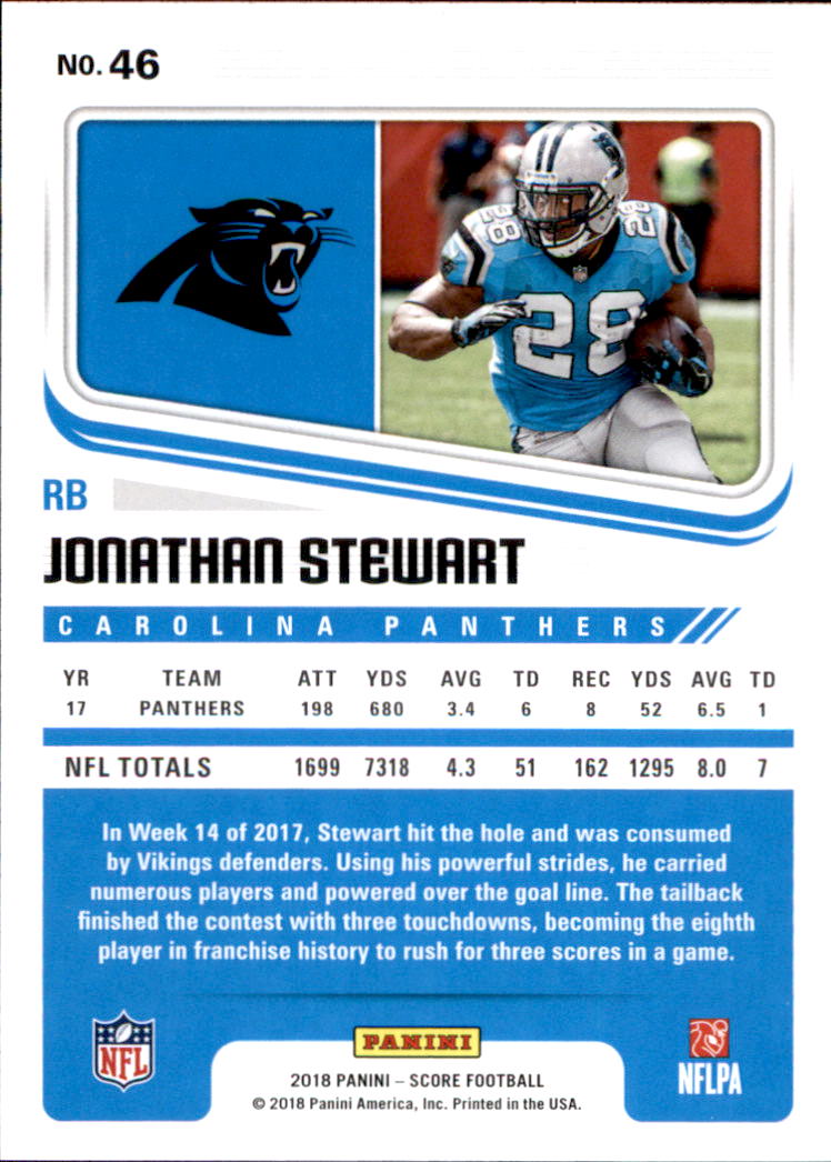 A8999- 2018 Score Football Card #s 1-250 -You Pick- 15+ FREE US SHIP - Picture 65 of 325