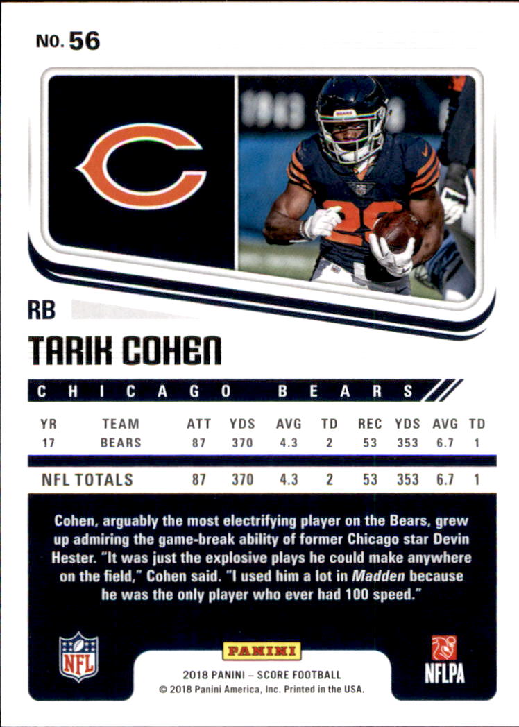 A8999- 2018 Score Football Card #s 1-250 -You Pick- 15+ FREE US SHIP - Picture 77 of 325