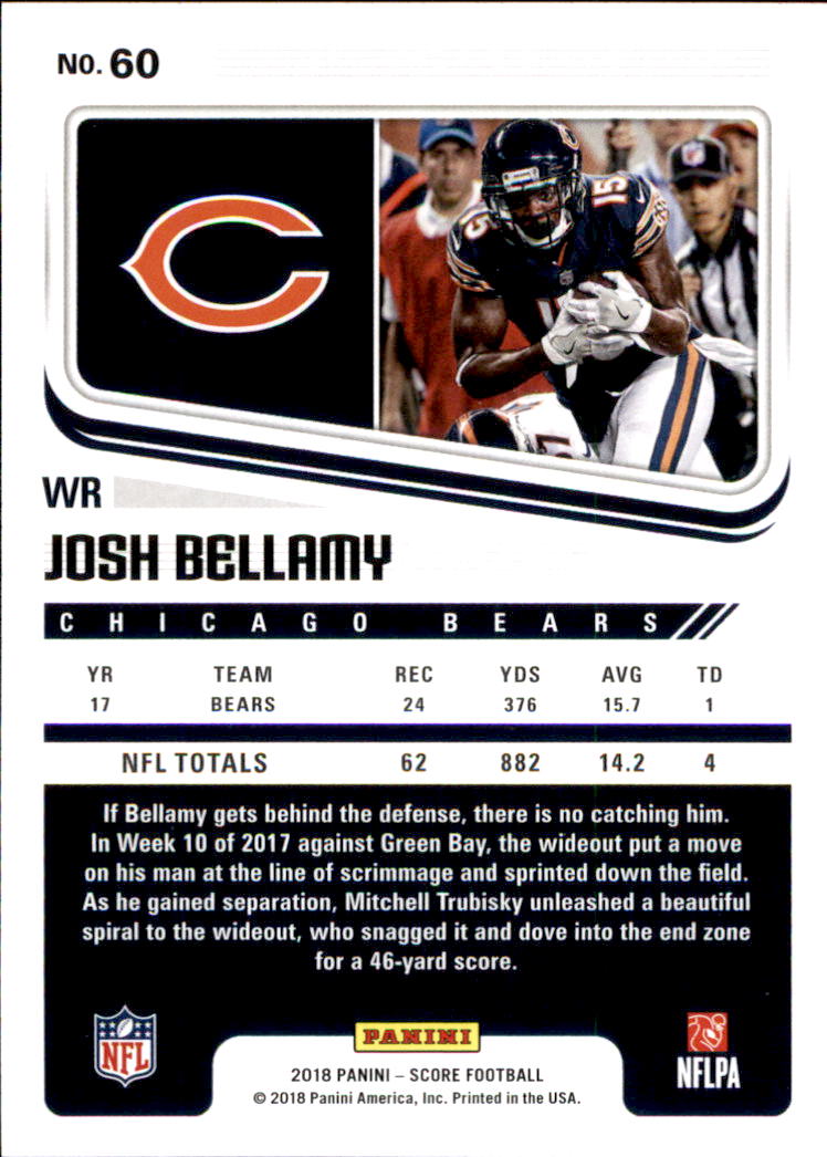 A8999- 2018 Score Football Card #s 1-250 -You Pick- 15+ FREE US SHIP - Picture 81 of 325