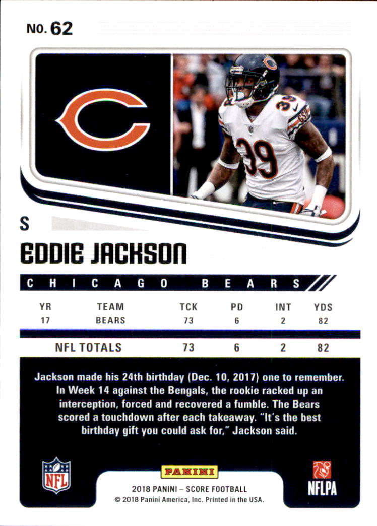 A8999- 2018 Score Football Card #s 1-250 -You Pick- 15+ FREE US SHIP - Picture 85 of 325