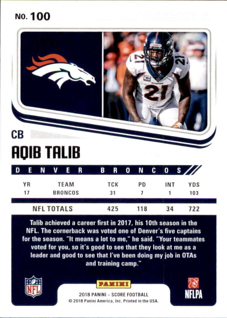 A8999- 2018 Score Football Card #s 1-250 -You Pick- 15+ FREE US SHIP - Picture 137 of 325