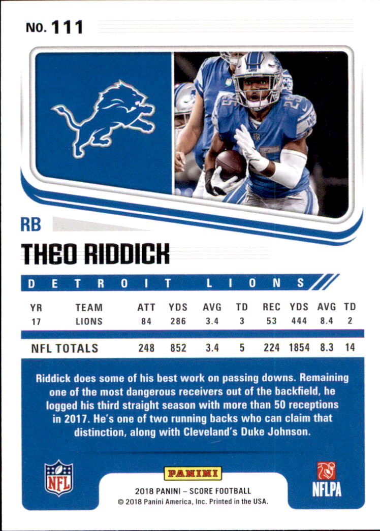 A8999- 2018 Score Football Card #s 1-250 -You Pick- 15+ FREE US SHIP - Picture 153 of 325