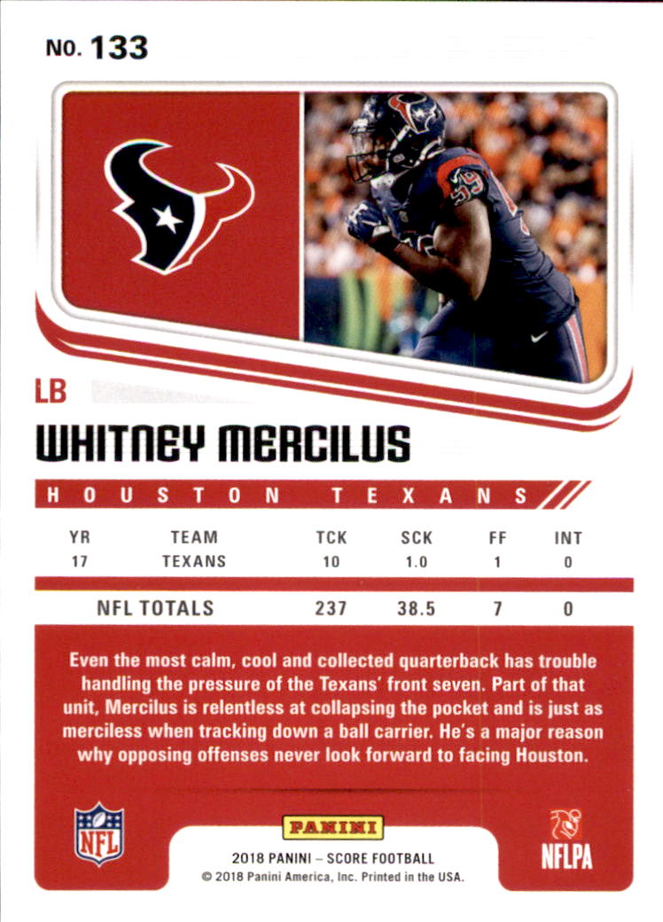 A8999- 2018 Score Football Card #s 1-250 -You Pick- 15+ FREE US SHIP - Picture 169 of 325