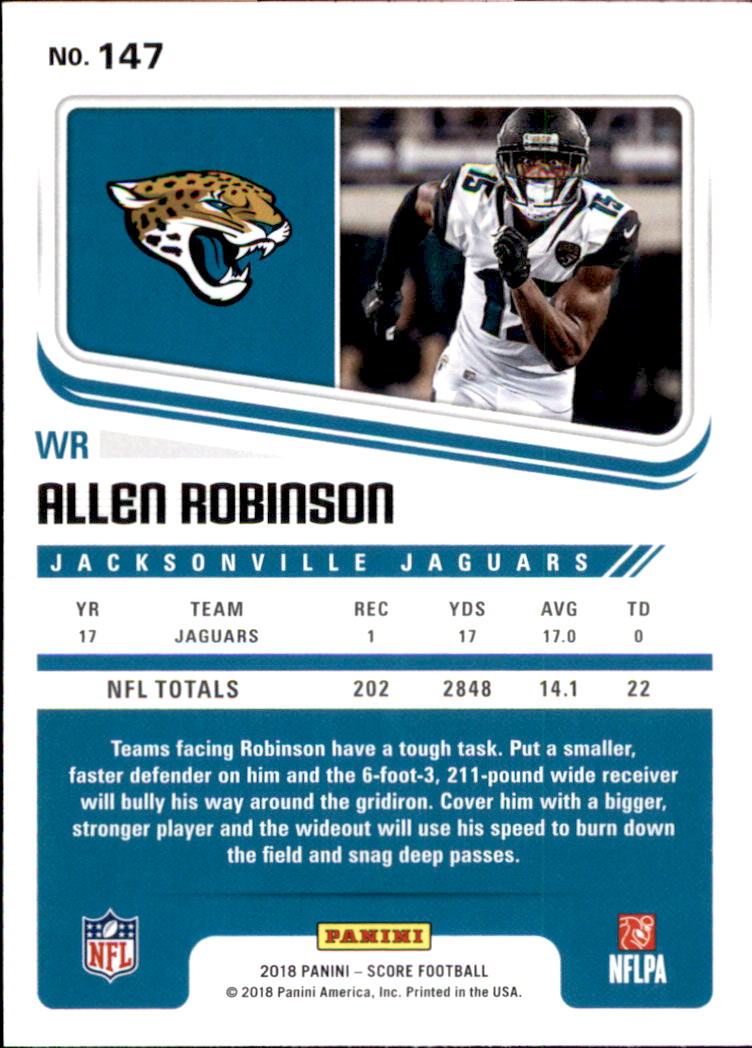 A8999- 2018 Score Football Card #s 1-250 -You Pick- 15+ FREE US SHIP - Picture 195 of 325
