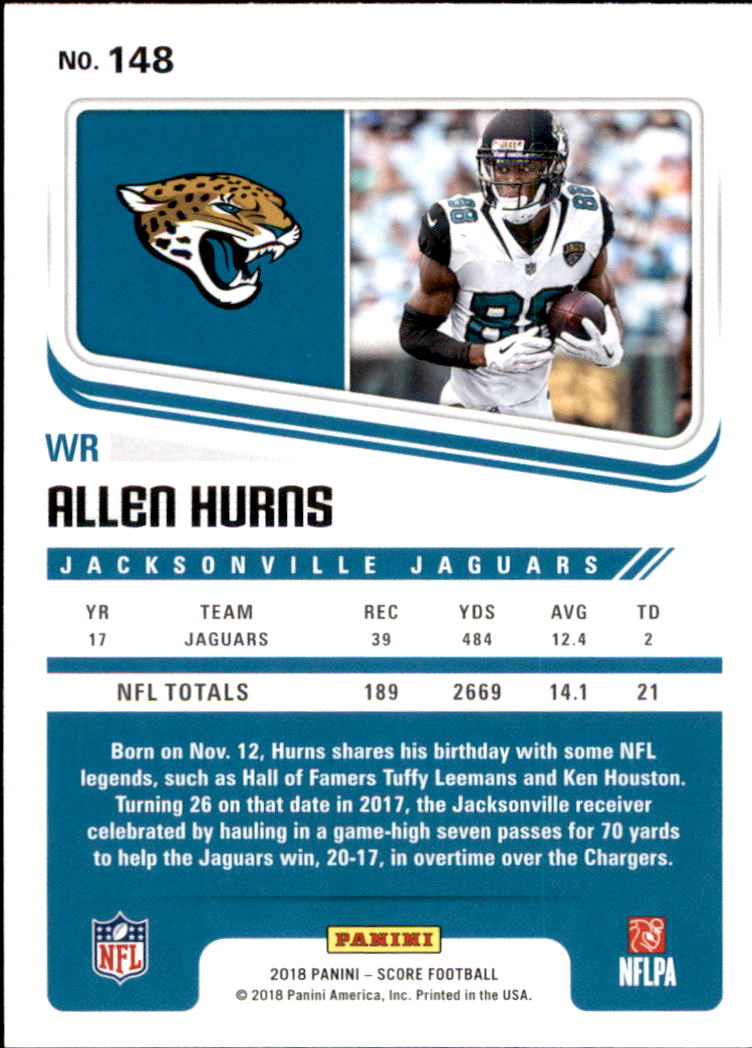A8999- 2018 Score Football Card #s 1-250 -You Pick- 15+ FREE US SHIP - Picture 197 of 325