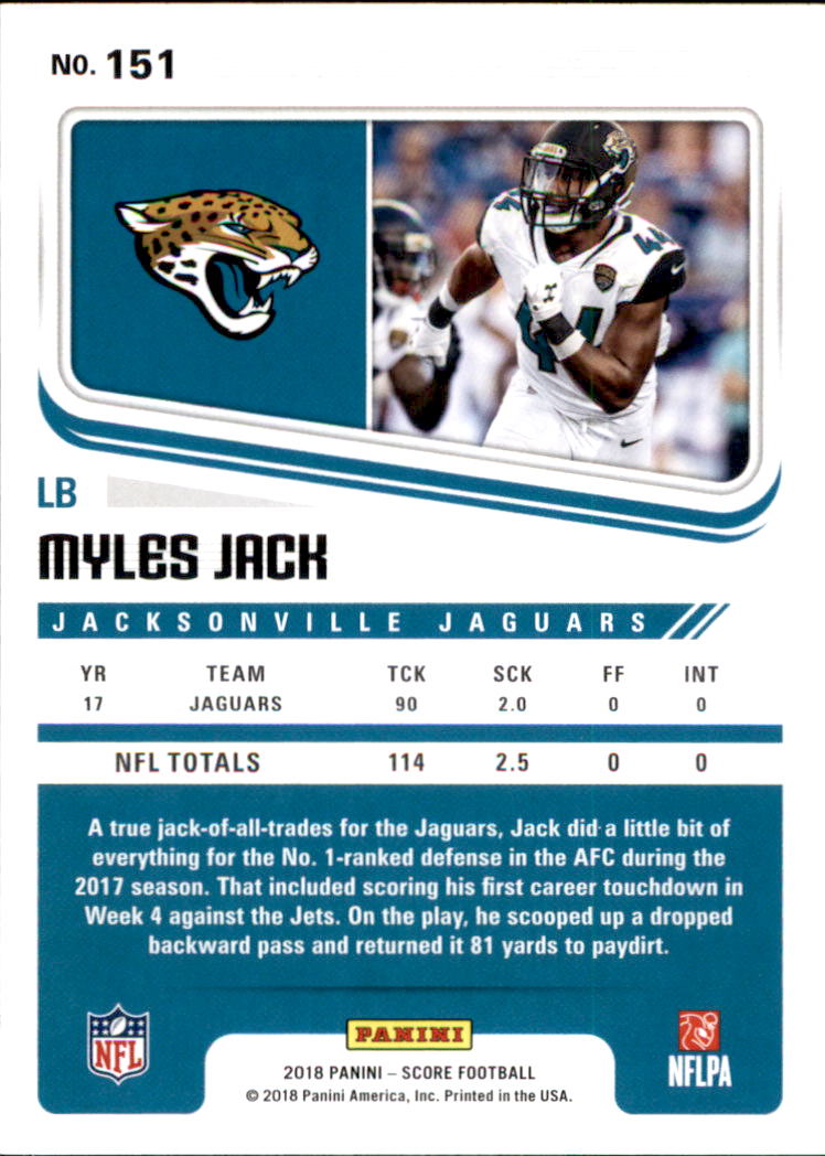 A8999- 2018 Score Football Card #s 1-250 -You Pick- 15+ FREE US SHIP - Picture 203 of 325