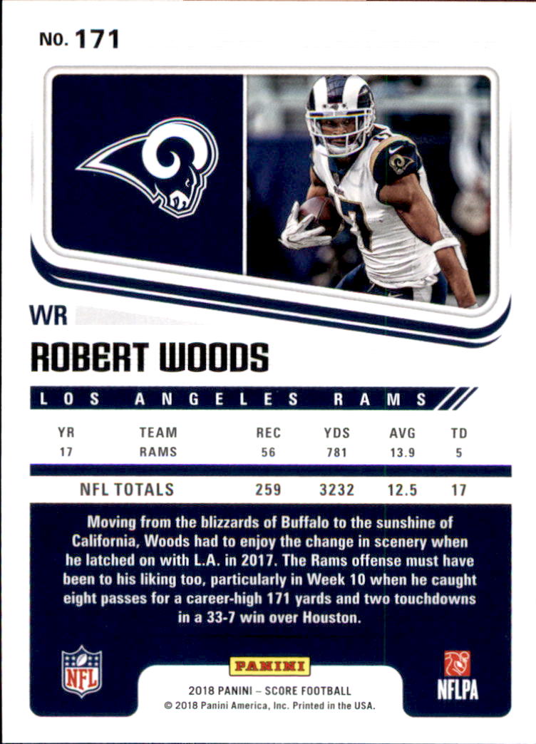 A8999- 2018 Score Football Card #s 1-250 -You Pick- 15+ FREE US SHIP - Picture 219 of 325