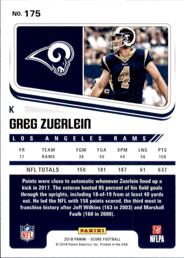 A8999- 2018 Score Football Card #s 1-250 -You Pick- 15+ FREE US SHIP - Picture 227 of 325