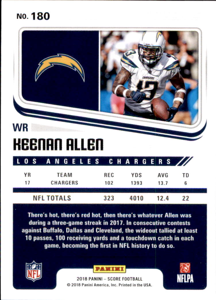A8999- 2018 Score Football Card #s 1-250 -You Pick- 15+ FREE US SHIP - Picture 235 of 325