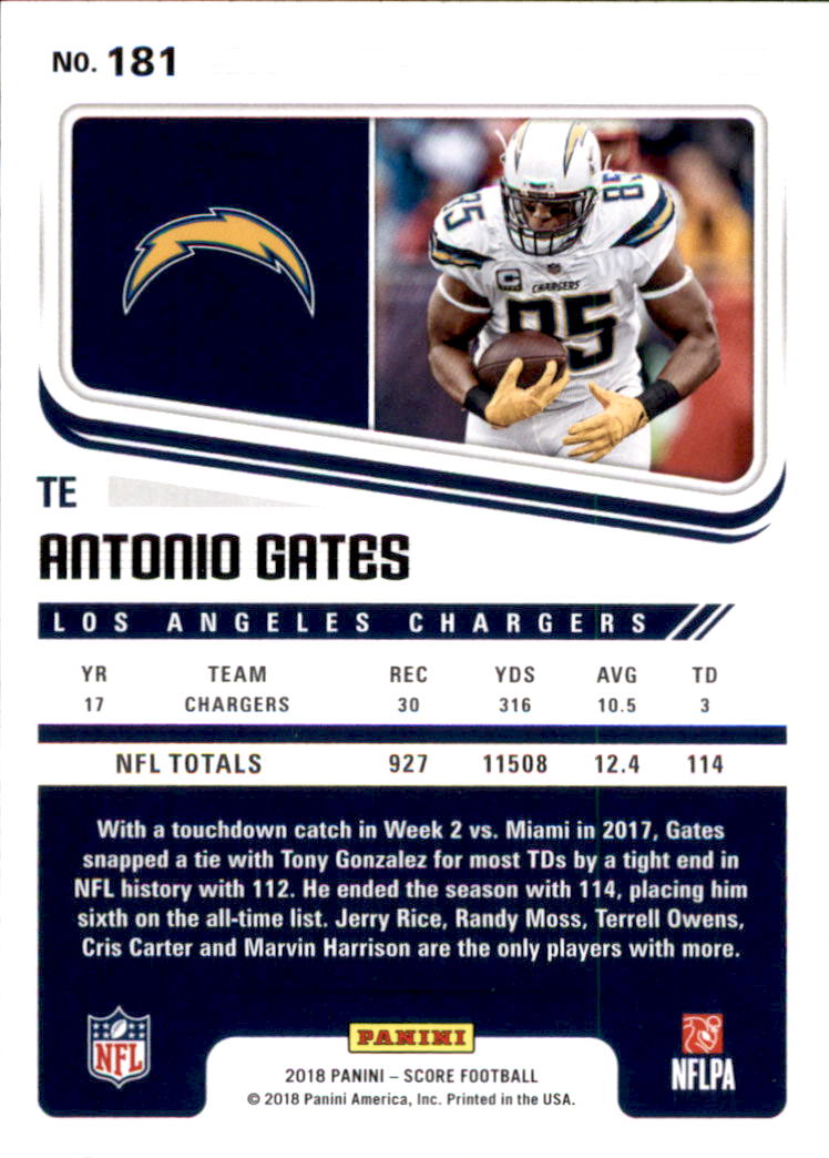 A8999- 2018 Score Football Card #s 1-250 -You Pick- 15+ FREE US SHIP - Picture 237 of 325