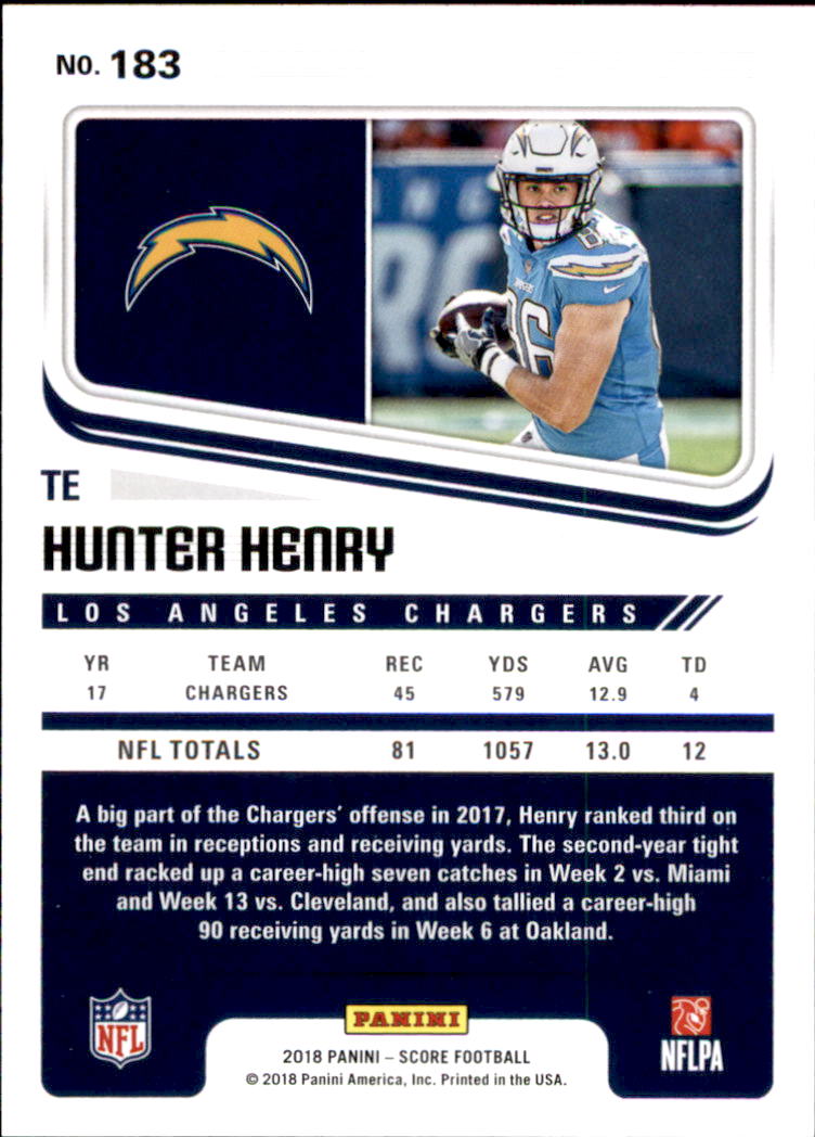 A8999- 2018 Score Football Card #s 1-250 -You Pick- 15+ FREE US SHIP - Picture 241 of 325