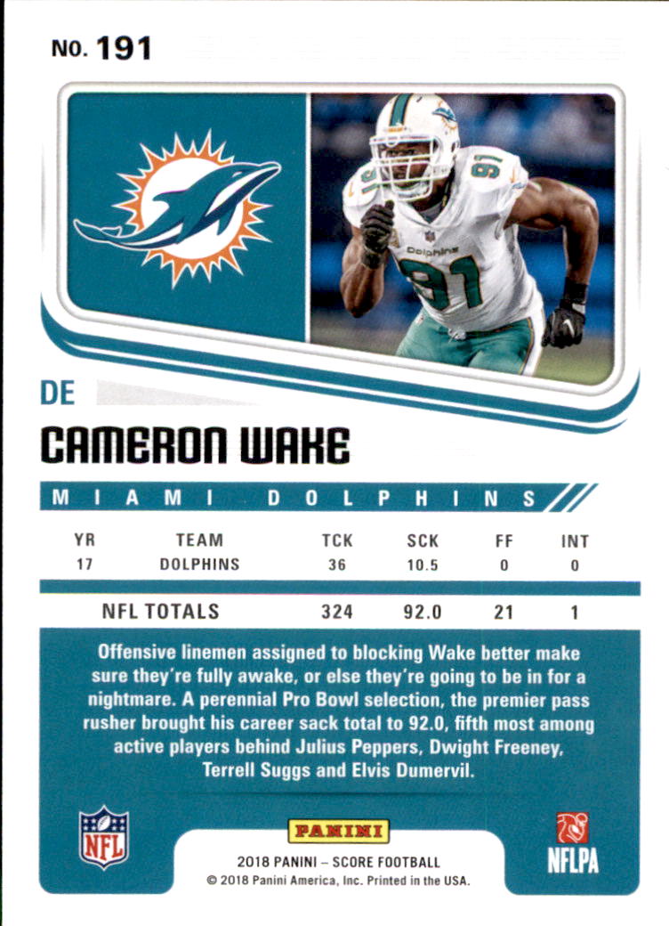 A8999- 2018 Score Football Card #s 1-250 -You Pick- 15+ FREE US SHIP - Picture 255 of 325