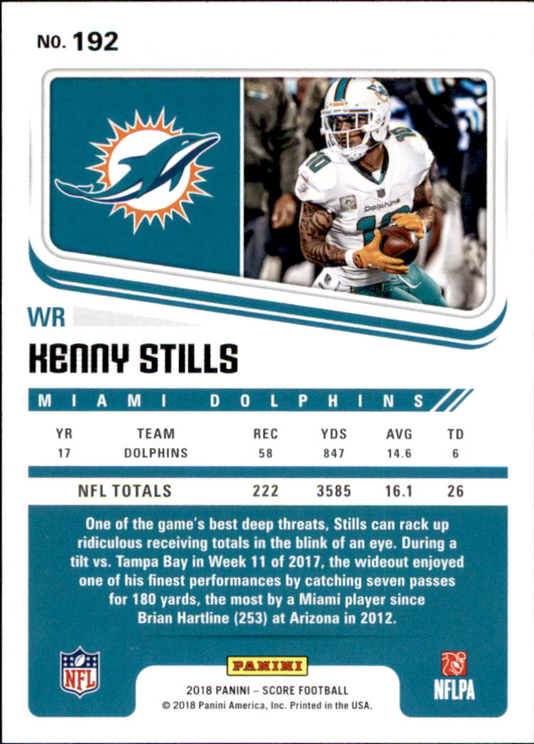 A8999- 2018 Score Football Card #s 1-250 -You Pick- 15+ FREE US SHIP - Picture 257 of 325