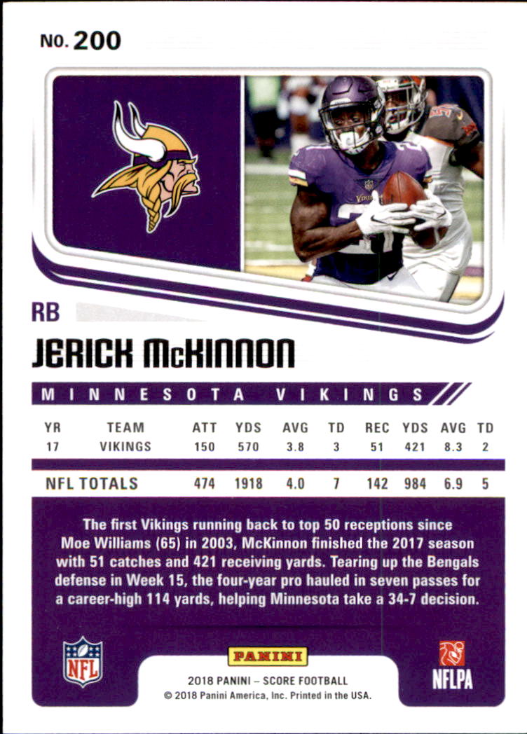 A8999- 2018 Score Football Card #s 1-250 -You Pick- 15+ FREE US SHIP - Picture 261 of 325