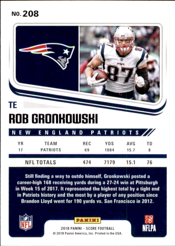 A8999- 2018 Score Football Card #s 1-250 -You Pick- 15+ FREE US SHIP - Picture 267 of 325