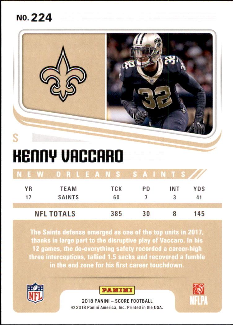 A8999- 2018 Score Football Card #s 1-250 -You Pick- 15+ FREE US SHIP - Picture 287 of 325