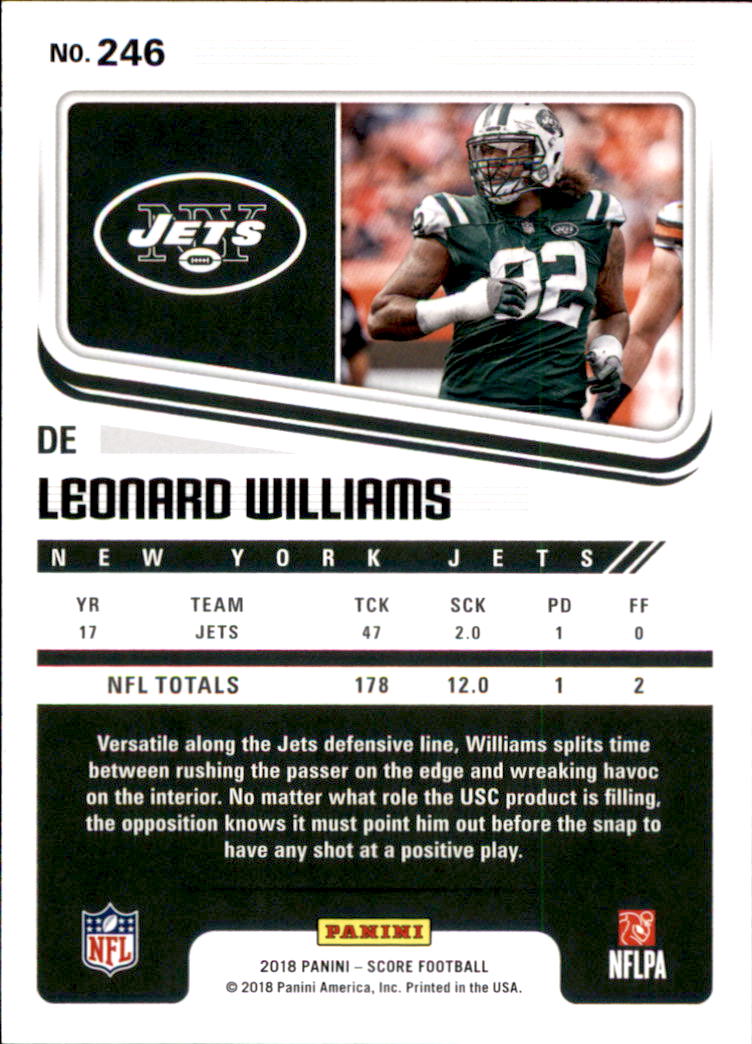 A8999- 2018 Score Football Card #s 1-250 -You Pick- 15+ FREE US SHIP - Picture 317 of 325